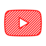 一个红色圆角矩形，形状类似于 YouTube 的播放按钮，中间居中显示一个白色的播放三角形。